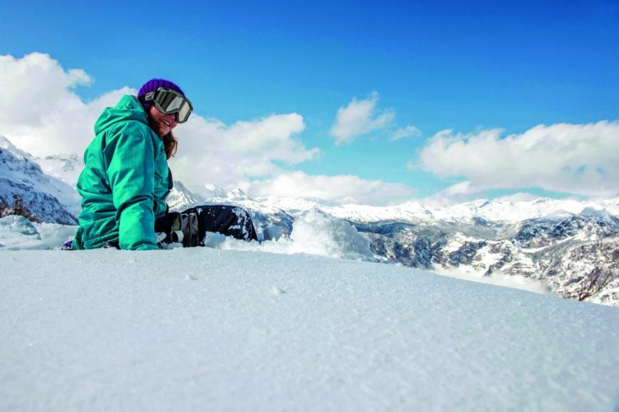 Skiing in Bohinj Slovenia