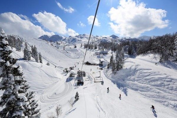 skiing BoHINJ