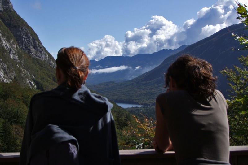hiking Bohinj