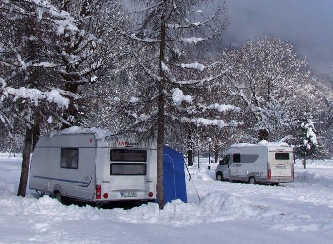 Camping in winter Winter camping