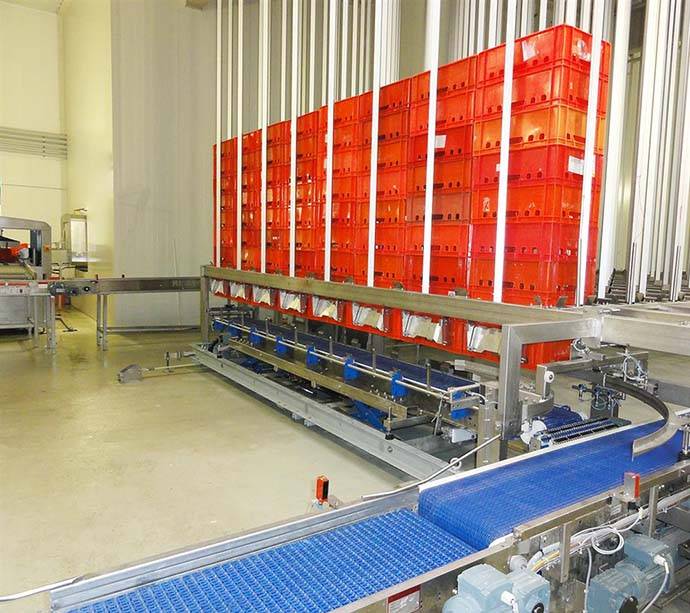 an example of Nieros warehouse management system