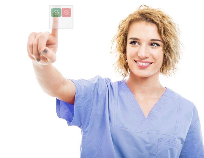 wireless nurse call button