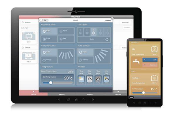 air heat pump water heater app