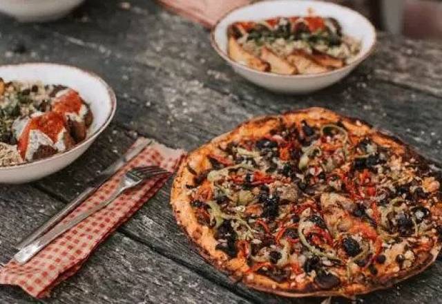 Pizza oven grill