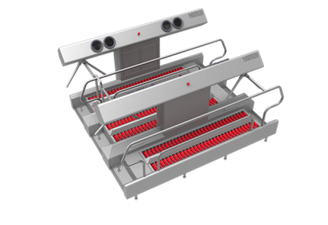Footwear cleaning machine