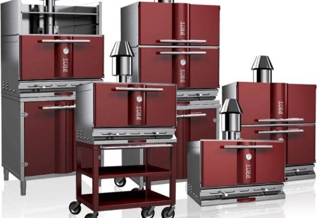 Outdoor grill and oven